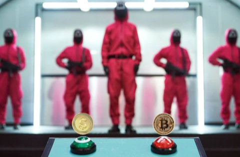 Bitcoin e Squid Game