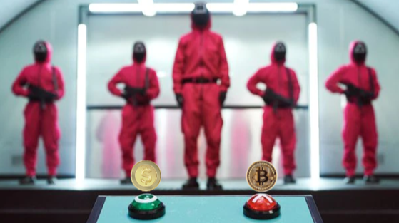 Bitcoin e Squid Game
